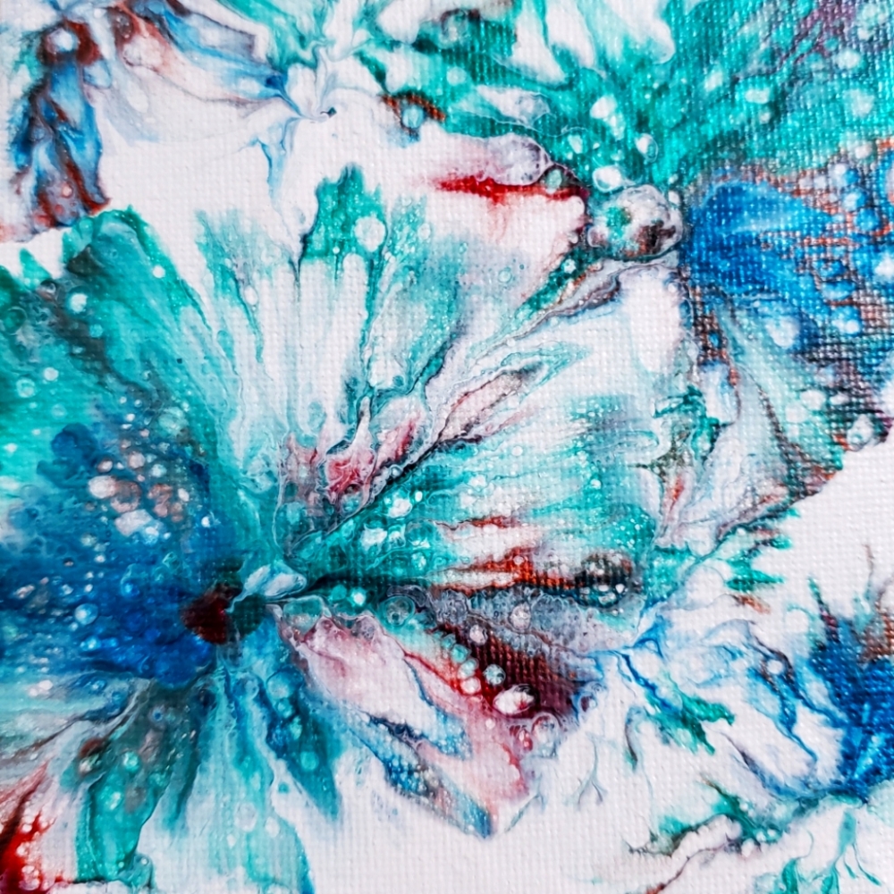 Beautiful painting flowers